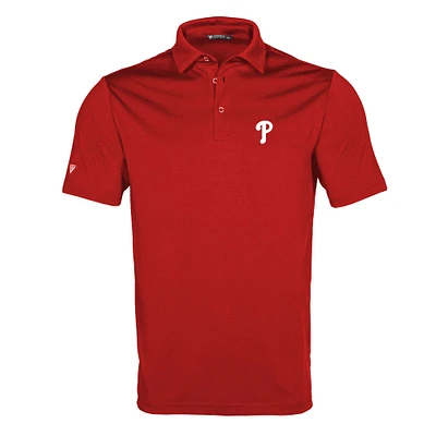 Men's Levelwear Red Philadelphia Phillies Original Insignia 2.0 Polo