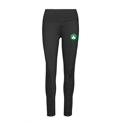 Women's Levelwear Black Boston Celtics Destiny Insignia Core Leggings