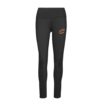 Women's Levelwear Black Cleveland Cavaliers Destiny Insignia Core Leggings