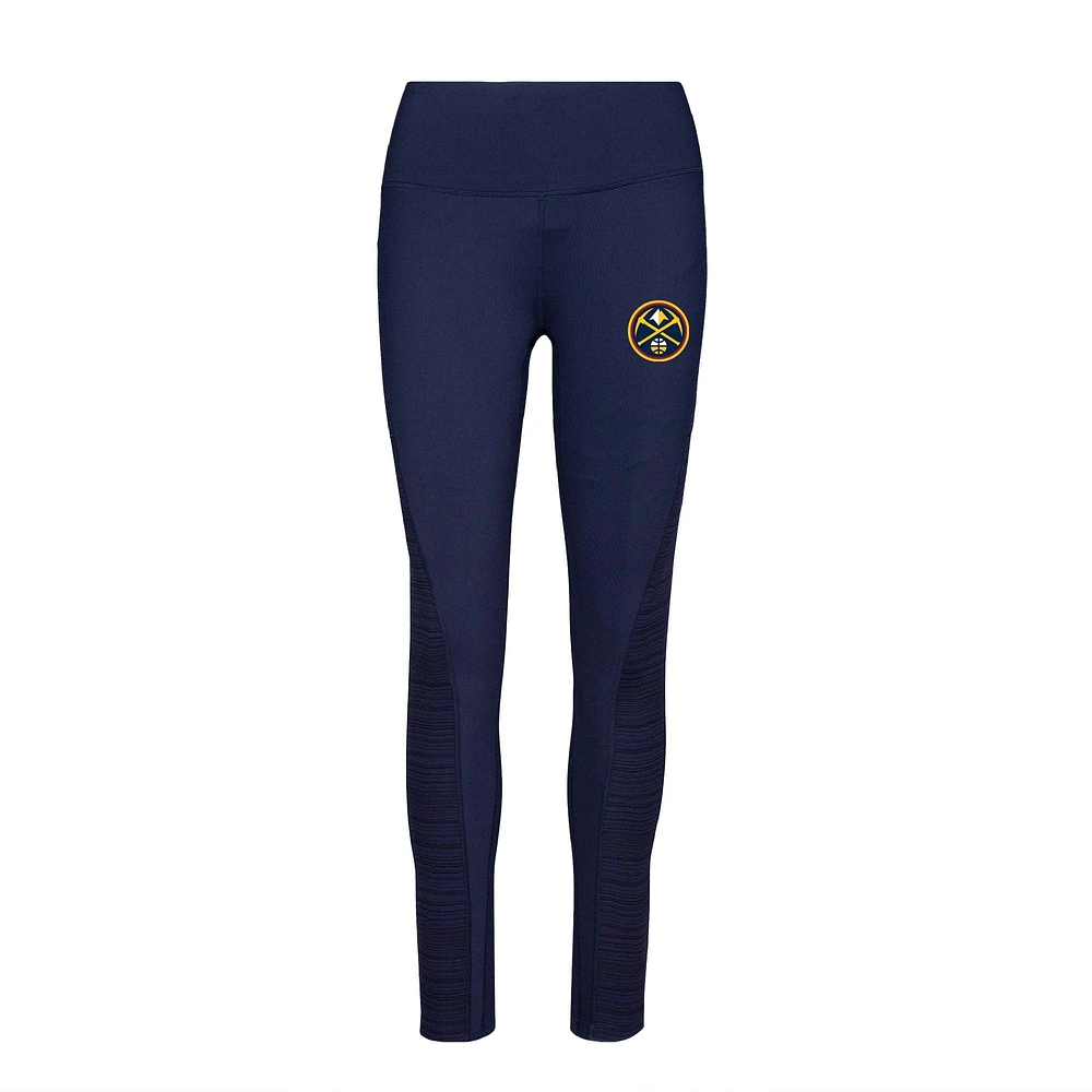 Women's Levelwear Navy Denver Nuggets Destiny Insignia Core Leggings