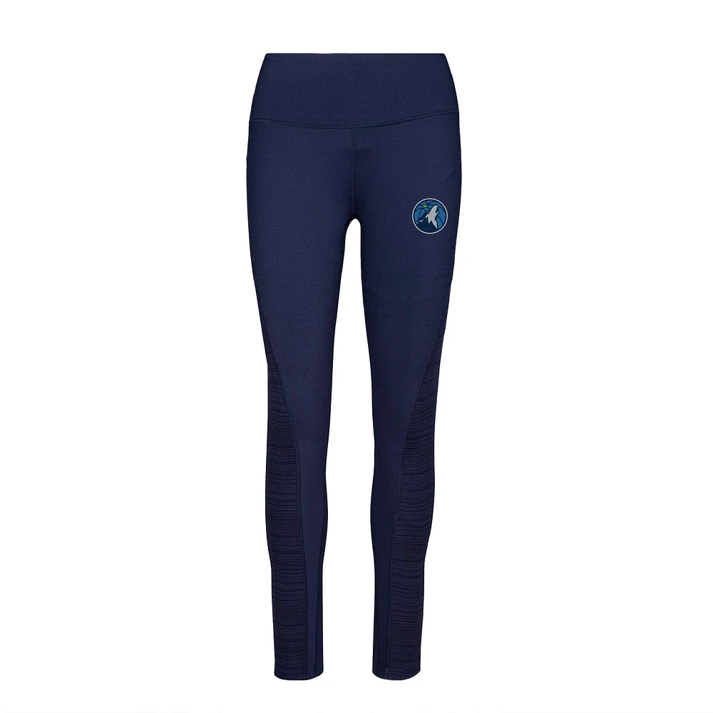 Women's Levelwear Navy Minnesota Timberwolves Destiny Insignia Core Leggings