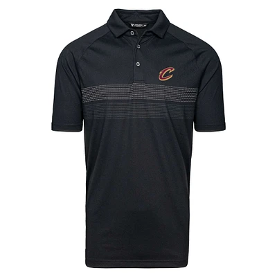 Men's Levelwear Black Cleveland Cavaliers Mason Insignia Core Polo
