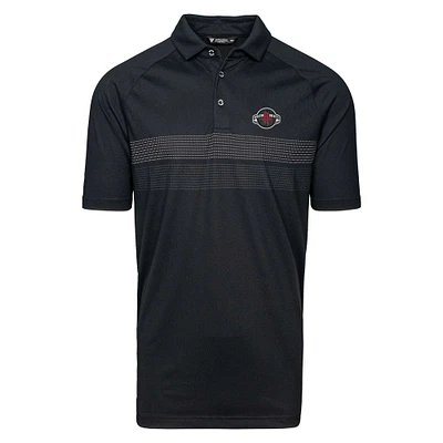 Men's Levelwear Black Houston Rockets Mason Insignia Core Polo