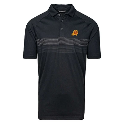 Men's Levelwear Black Phoenix Suns Mason Insignia Core Polo