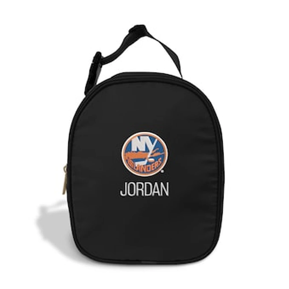 Chad & Jake Black New York Islanders Personalized Insulated Lunchbox
