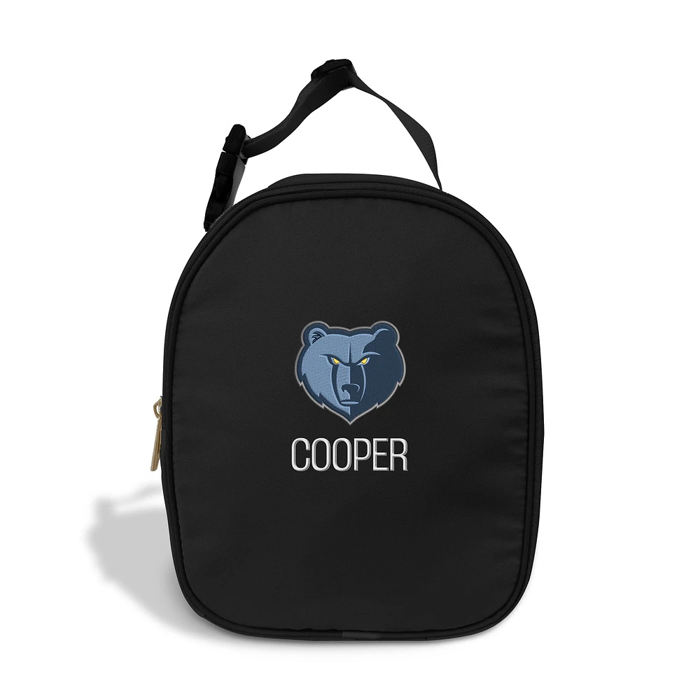 Chad & Jake Black Memphis Grizzlies Personalized Insulated Lunchbox