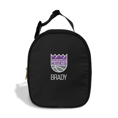 Chad & Jake Black Sacramento Kings Personalized Insulated Lunchbox