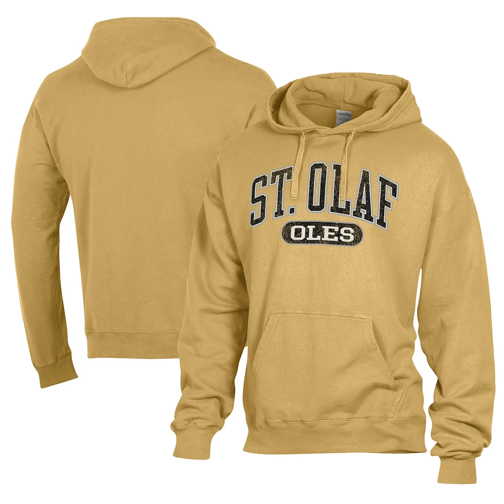Men's Comfort Wash Gold St. Olaf Oles Lightweight Fleece Pullover Hoodie