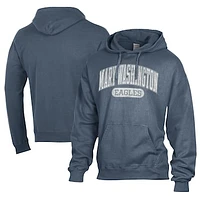Men's Comfort Wash University of Mary Washington Eagles Lightweight Fleece Pullover Hoodie