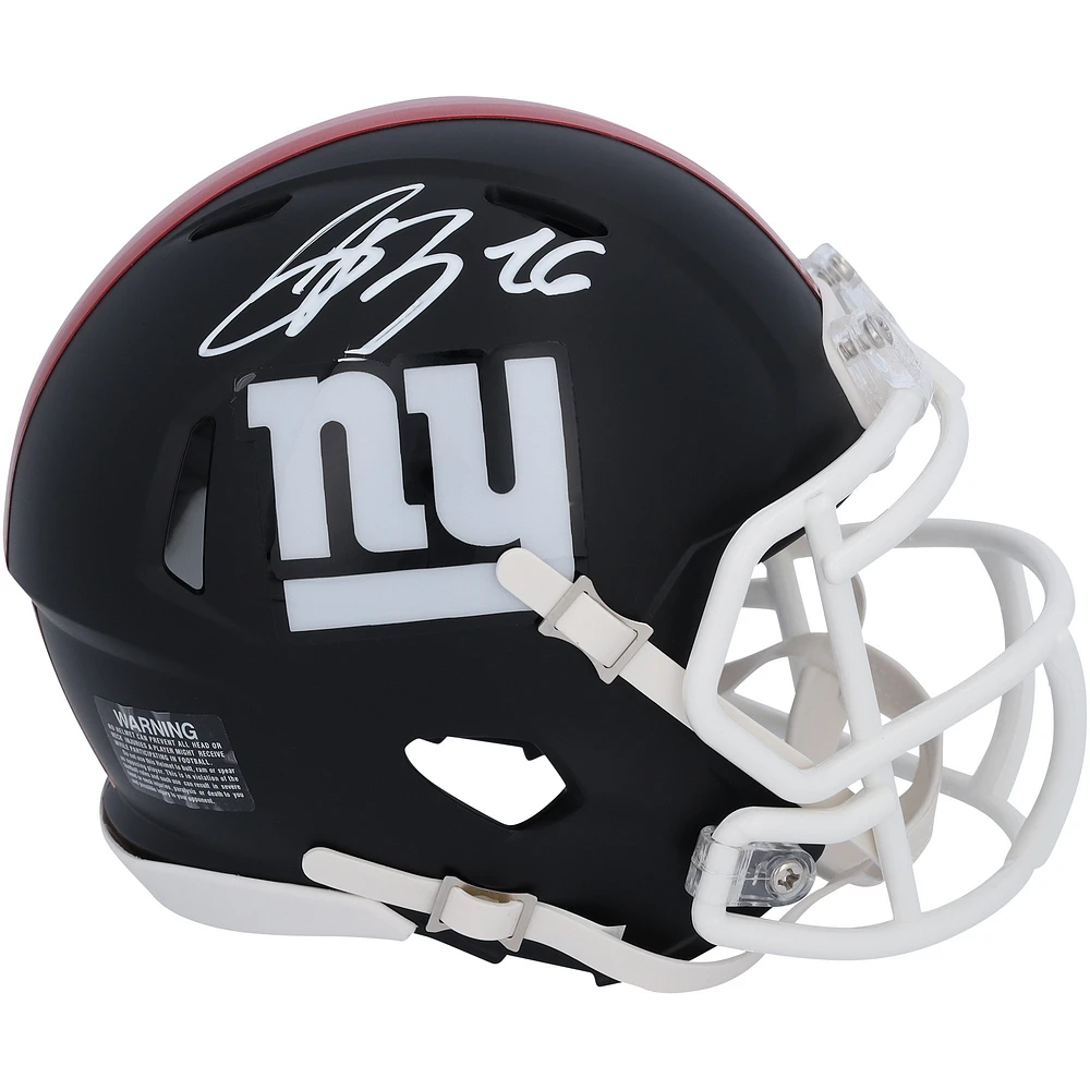 Saquon Barkley New York Giants Autographed Riddell Mini Helmet
