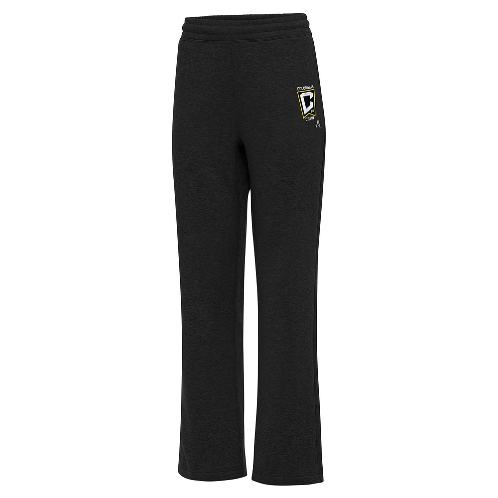 Women's Antigua Black Columbus Crew Victory Sweatpants