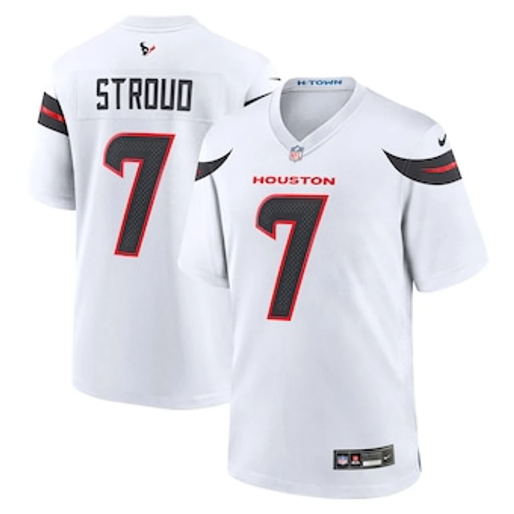Men's Nike C.J. Stroud White Houston Texans Game Jersey