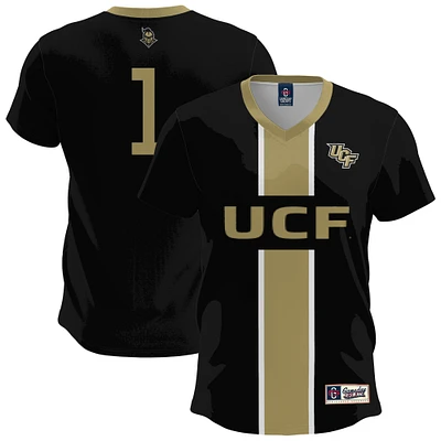 Men's GameDay Greats Black UCF Knights Lightweight Soccer Fashion Jersey