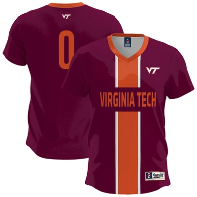 Men's GameDay Greats Maroon Virginia Tech Hokies Lightweight Soccer Fashion Jersey