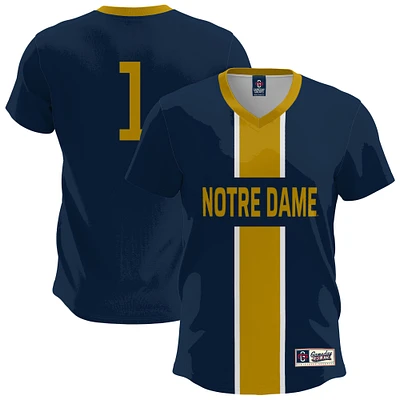 Youth GameDay Greats Navy Notre Dame Fighting Irish Lightweight Soccer Fashion Jersey