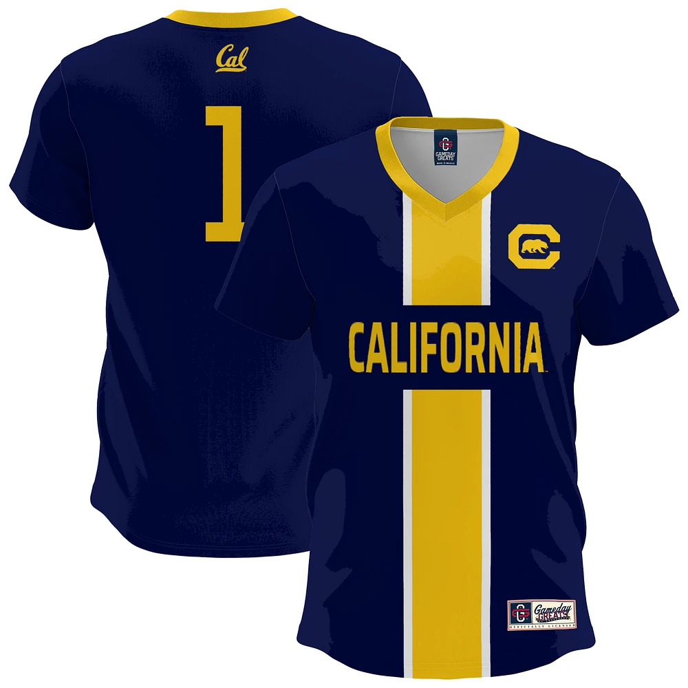 Youth GameDay Greats Navy Cal Bears Lightweight Soccer Fashion Jersey