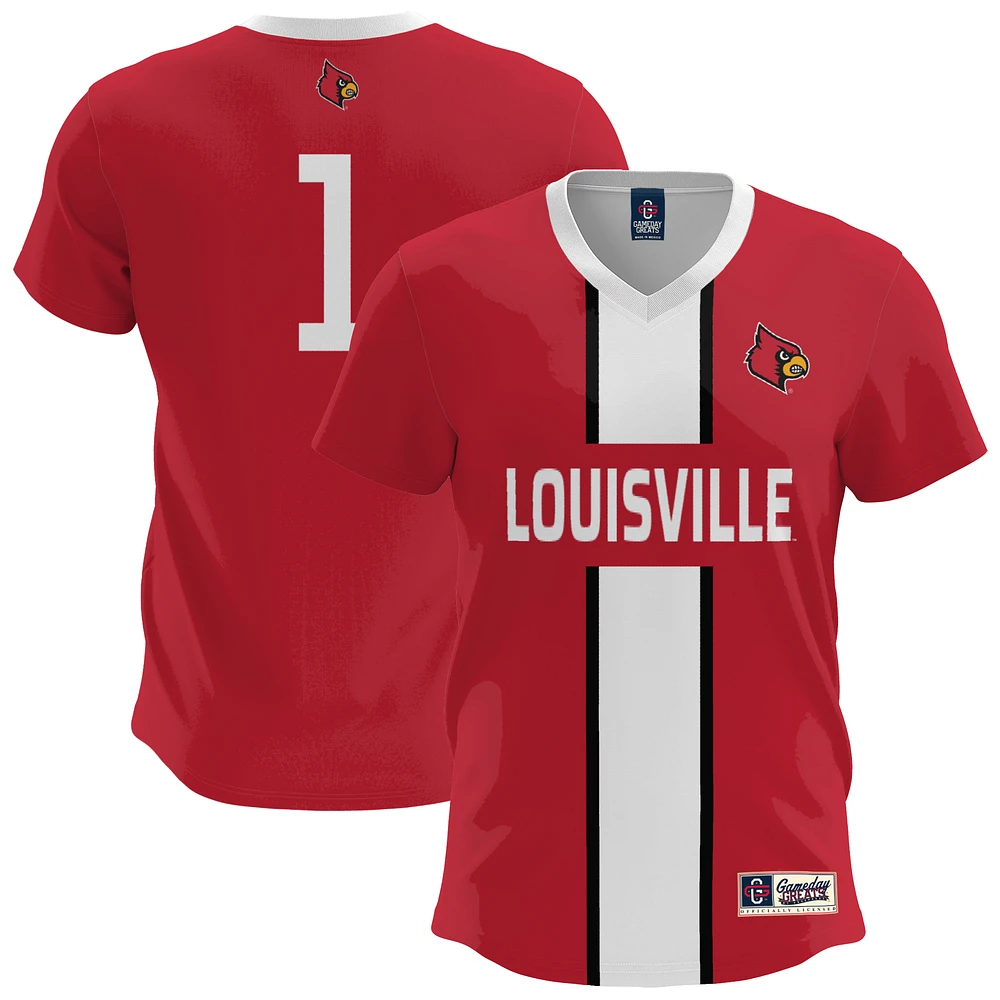 Youth GameDay Greats Red Louisville Cardinals Lightweight Soccer Fashion Jersey