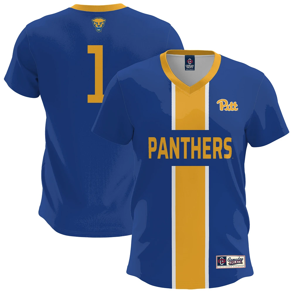 Youth GameDay Greats Royal Pitt Panthers Lightweight Soccer Fashion Jersey