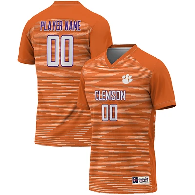 Unisex GameDay Greats Orange Clemson Tigers Pick-A-Player NIL Lightweight Soccer Jersey