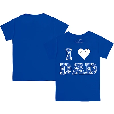 Toddler Tiny Turnip Royal Kentucky Wildcats I Love Dad T-Shirt