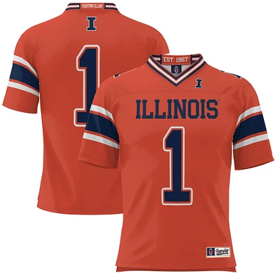 Youth GameDay Greats #1 Orange Illinois Fighting Illini Football Jersey