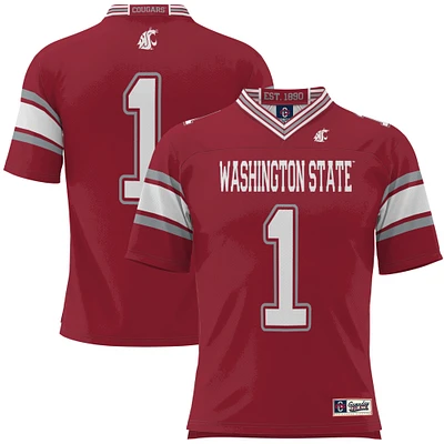Youth GameDay Greats #1 Crimson Washington State Cougars Football Jersey