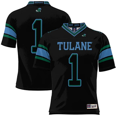 Youth GameDay Greats #1 Black Tulane Green Wave Football Jersey