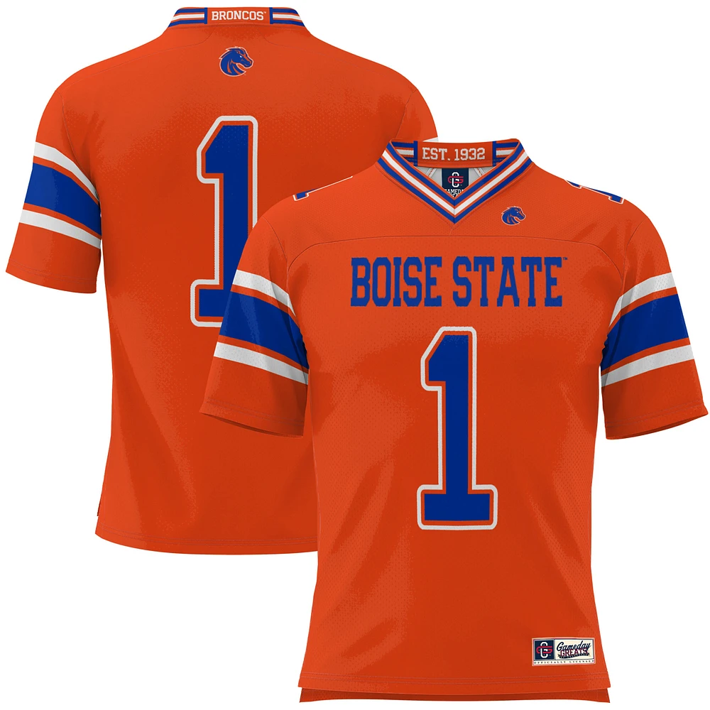 Youth GameDay Greats #1 Orange Boise State Broncos Football Jersey