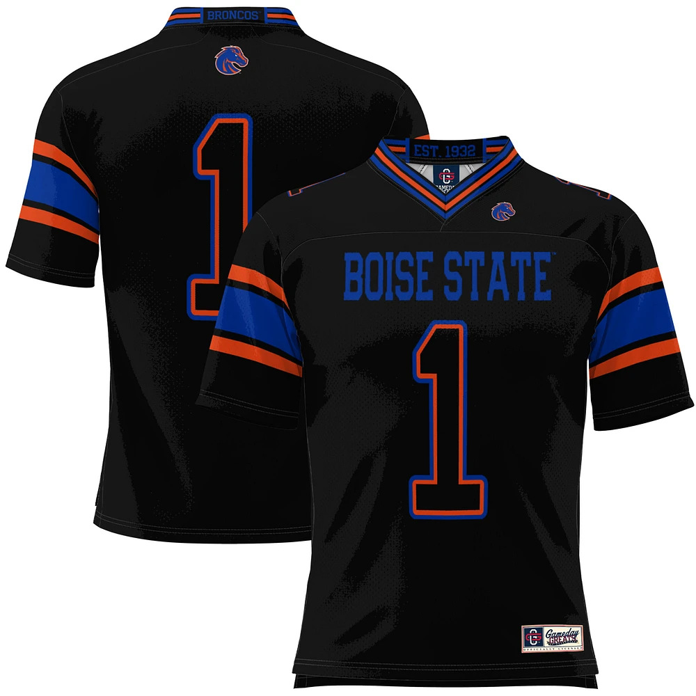 Youth GameDay Greats #1 Black Boise State Broncos Football Jersey