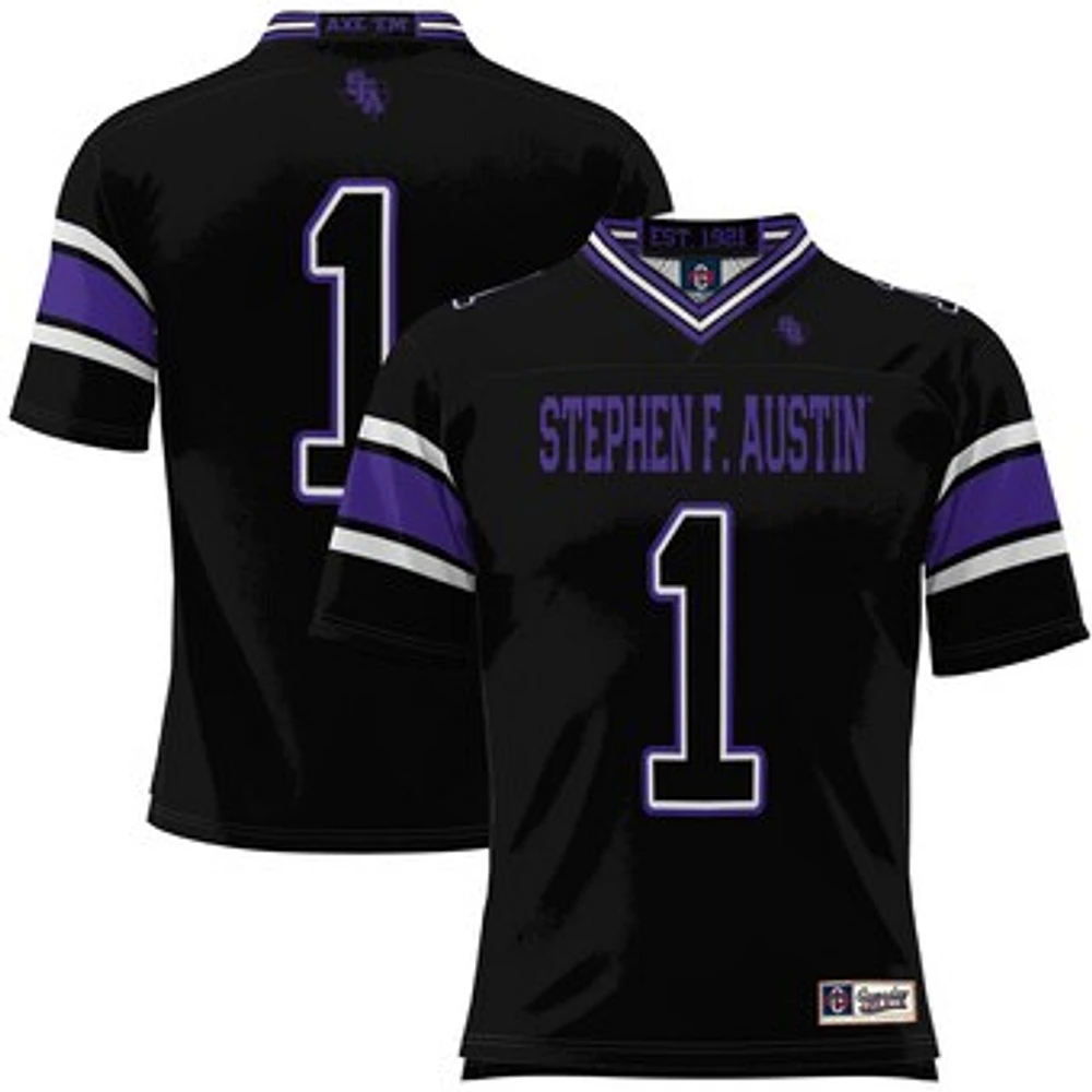 Youth GameDay Greats #1 Black Stephen F Austin Lumberjacks Football Jersey