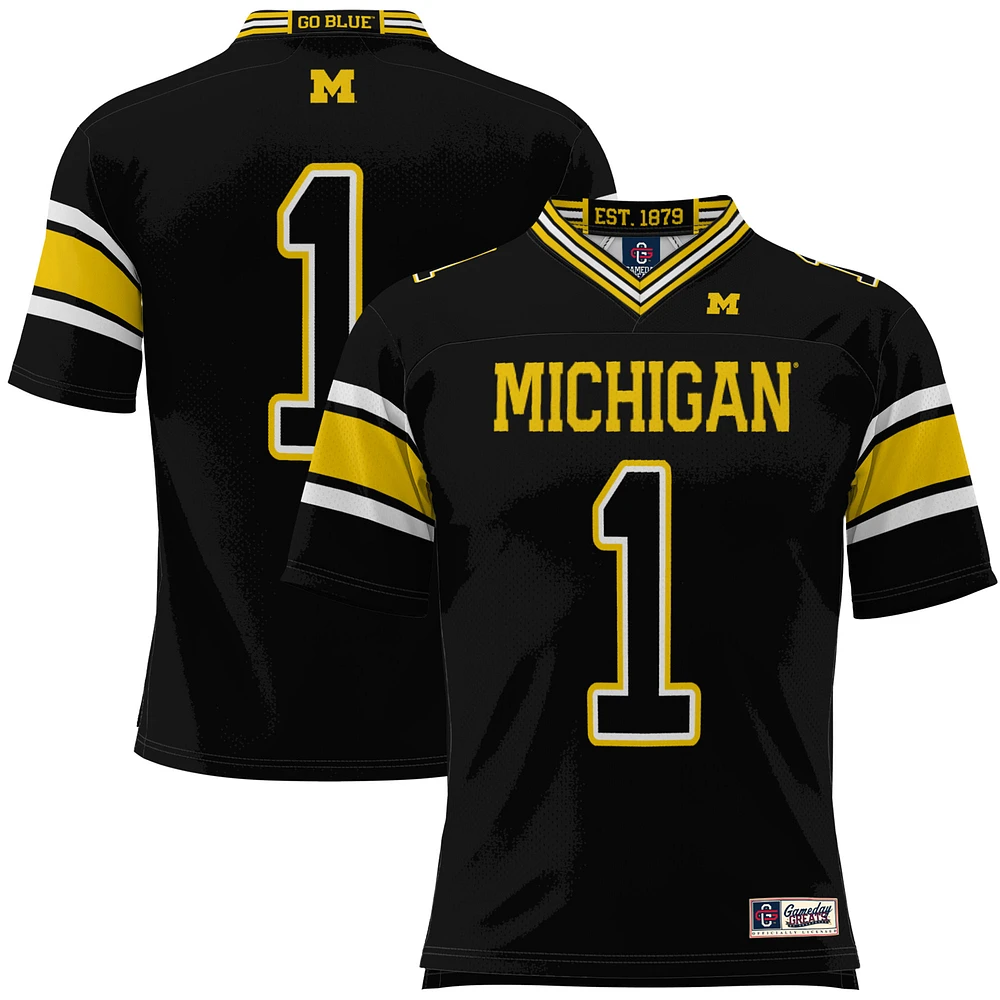 Men's GameDay Greats #1 Michigan Wolverines Football Jersey