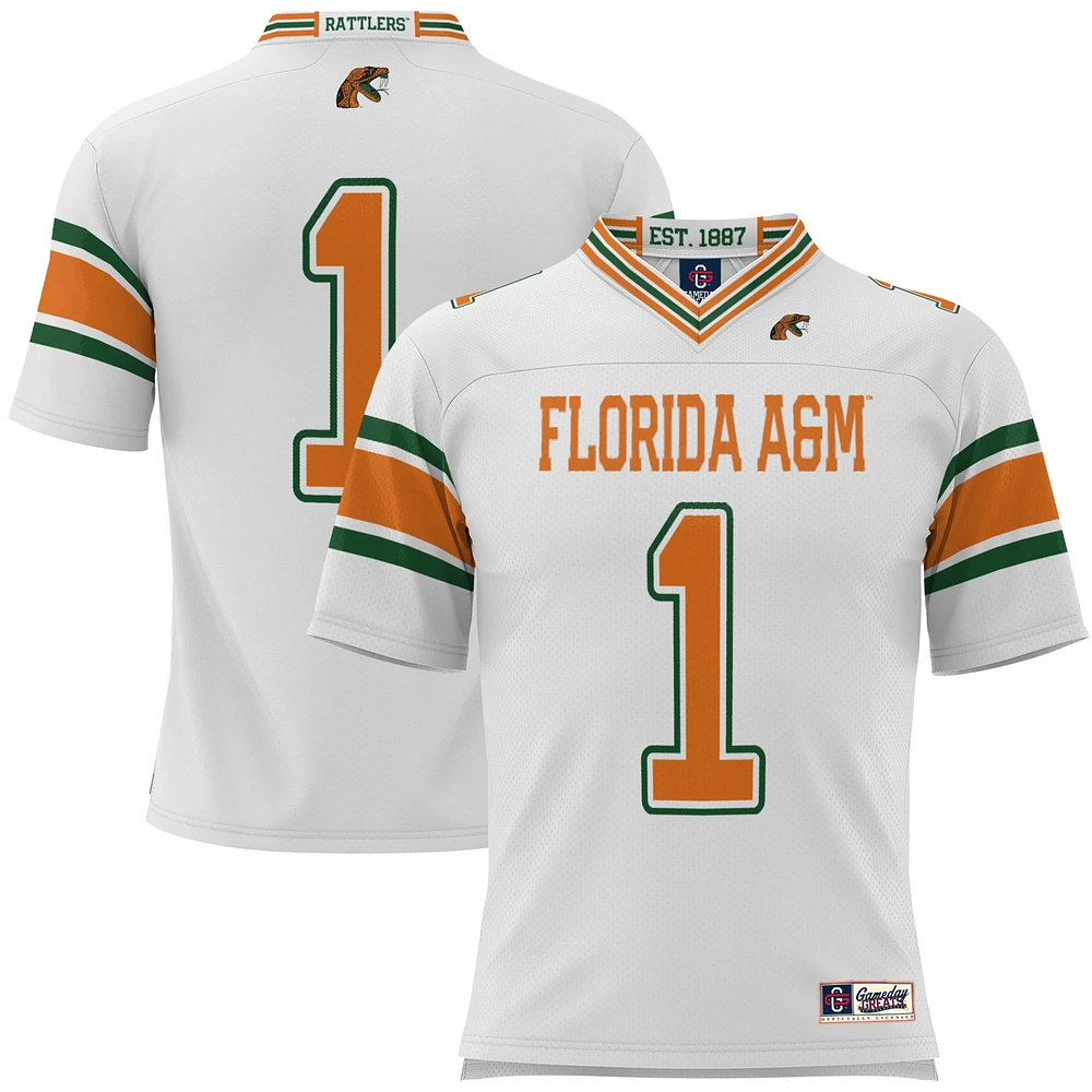 Men's GameDay Greats #1 Florida A&M Rattlers Football Jersey