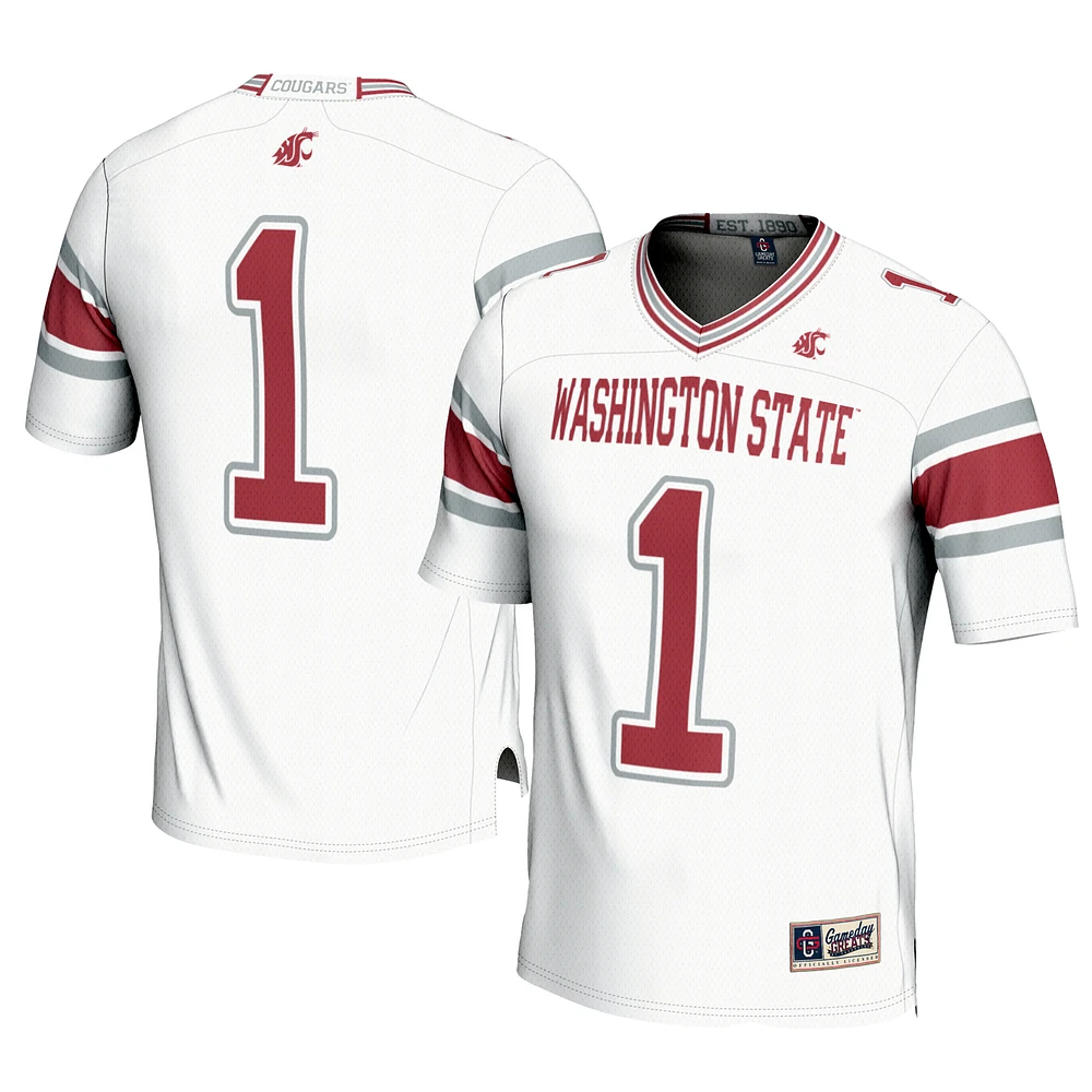 Men's GameDay Greats #1 Washington State Cougars Football Jersey