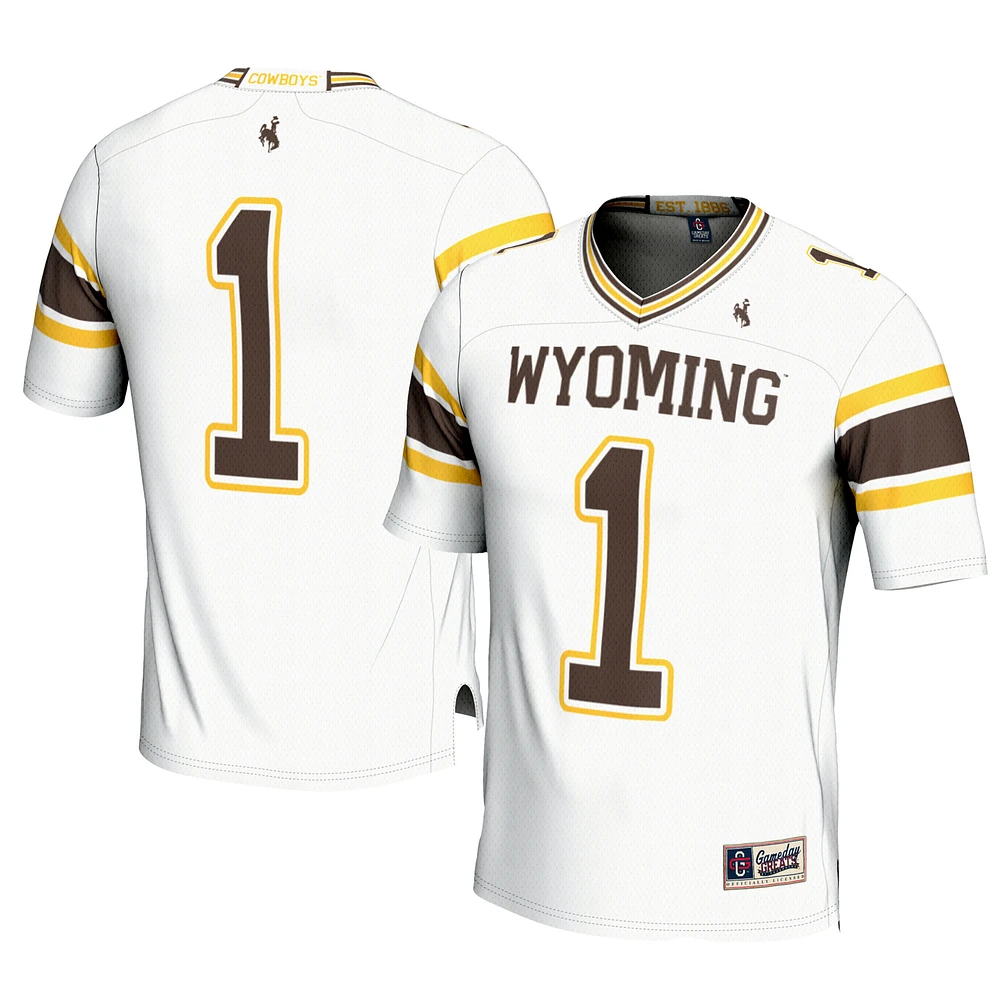 Men's GameDay Greats #1 Wyoming Cowboys Football Jersey