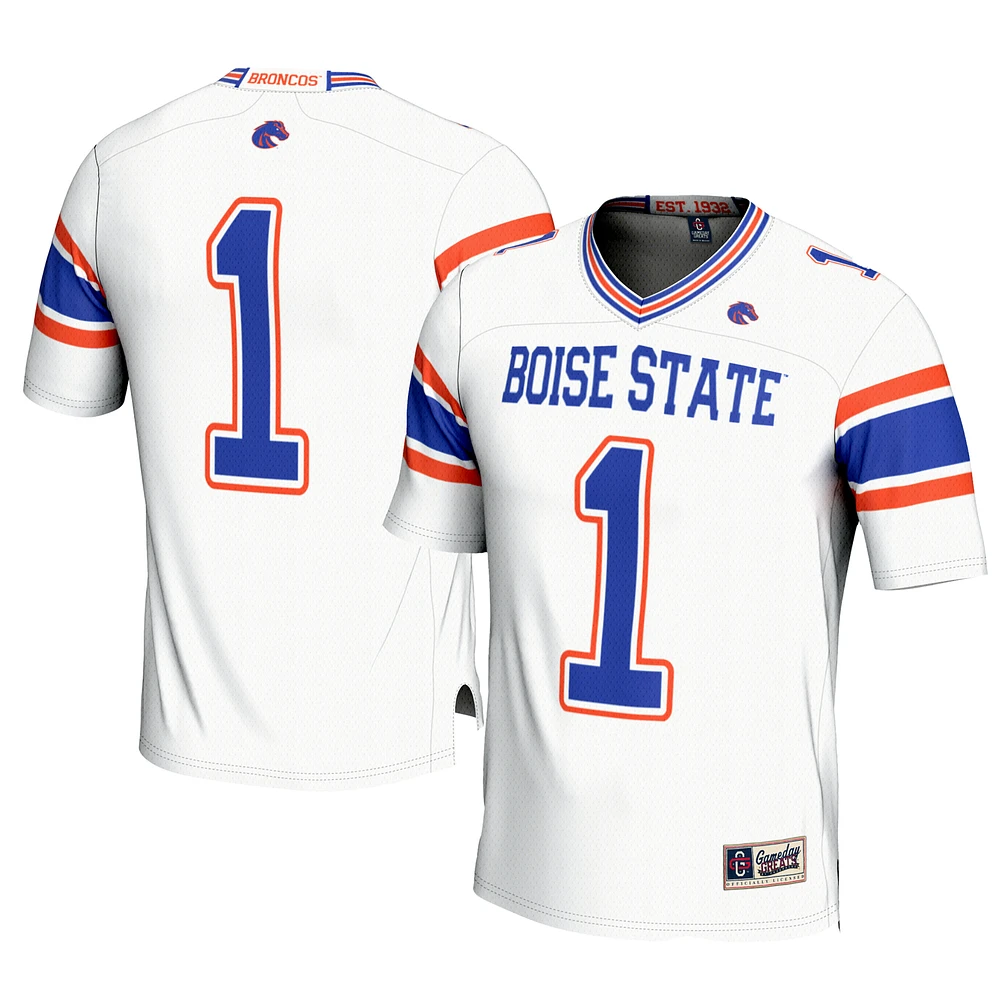 Men's GameDay Greats #1 Boise State Broncos Football Jersey