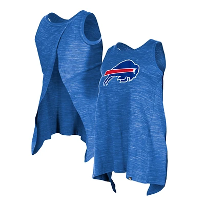 Women's New Era Royal Buffalo Bills Plus Space Dye Active Tank Top