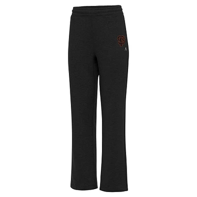 Women's Antigua Black San Francisco Giants Victory Sweatpants