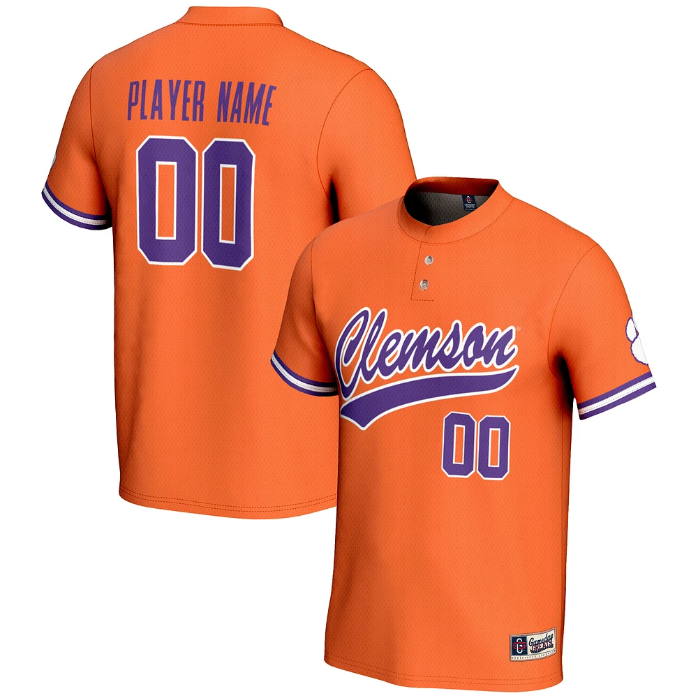 Youth GameDay Greats Clemson Tigers NIL Pick-A-Player Lightweight Softball Jersey