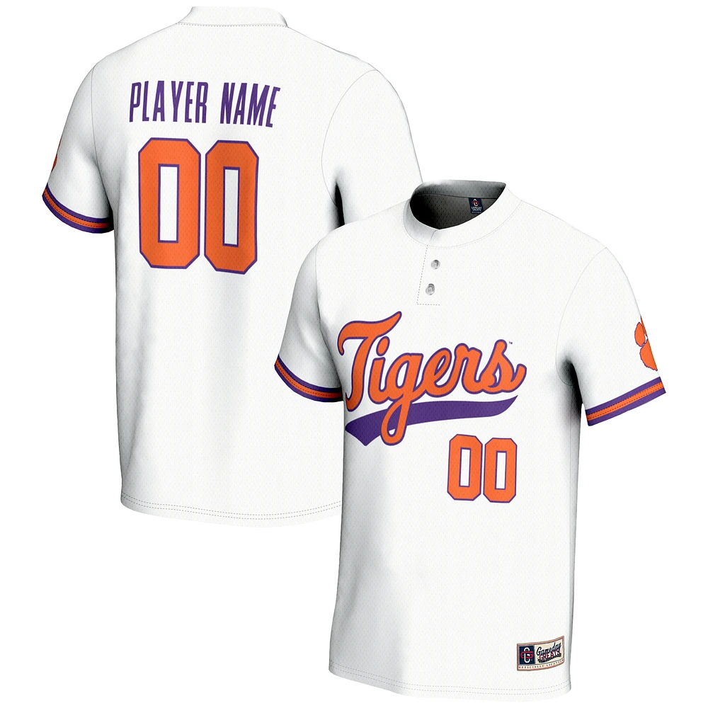 Unisex GameDay Greats Clemson Tigers NIL Pick-A-Player Lightweight Softball Jersey