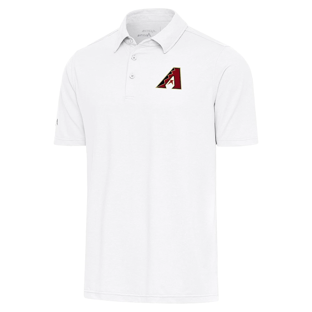 Men's Antigua White Arizona Diamondbacks Par Polo