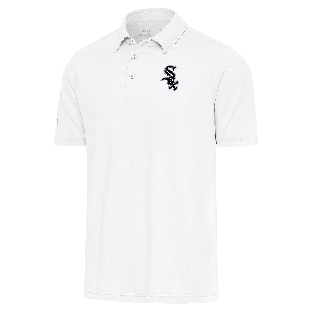 Men's Antigua White Chicago White Sox Par Polo