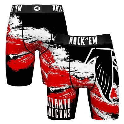 Men's Rock Em Socks Atlanta Falcons Gridiron Classic Paint Boxer Briefs