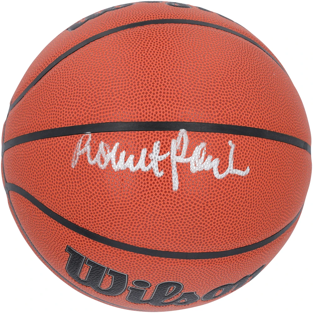 Robert Parish Boston Celtics Autographed Wilson Replica Basketball