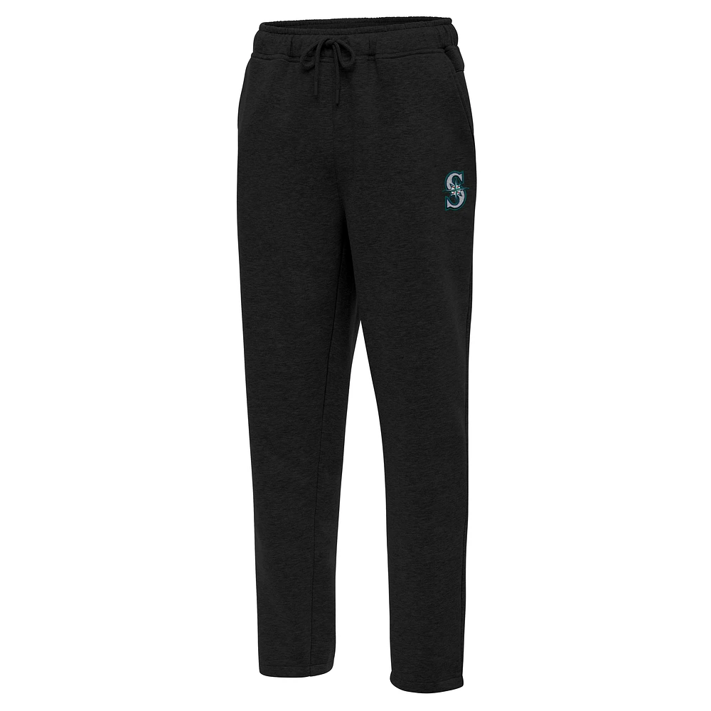Men's Antigua Black Seattle Mariners Victory Jogger Pants