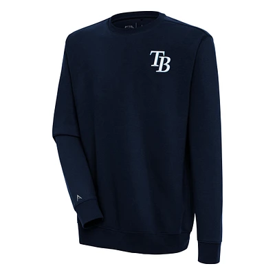 Men's Antigua Navy Tampa Bay Rays Victory Pullover Sweatshirt