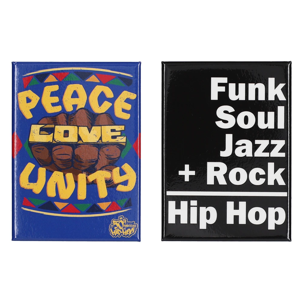 50th Anniversary of Hip Hop Magnet Two-Pack
