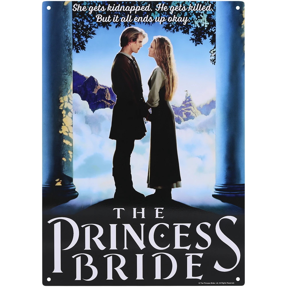 The Princess Bride 11.5" x 8.25" Metal Sign
