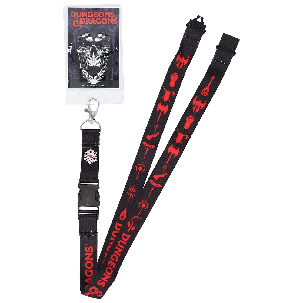 Dungeons & Dragons Reversible Lanyard with ID Holder