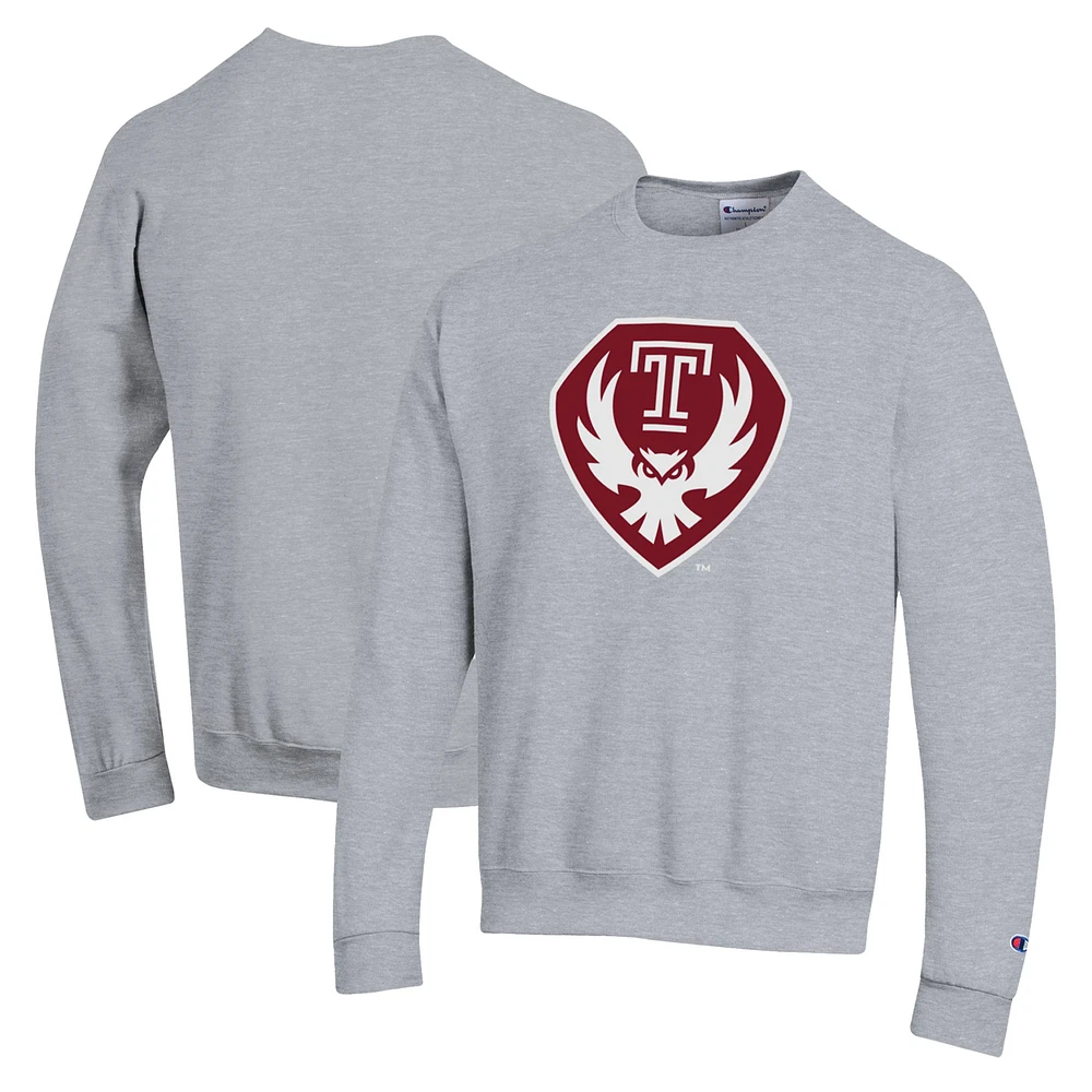 Men's Champion Temple Owls Eco Powerblend Pullover Sweatshirt