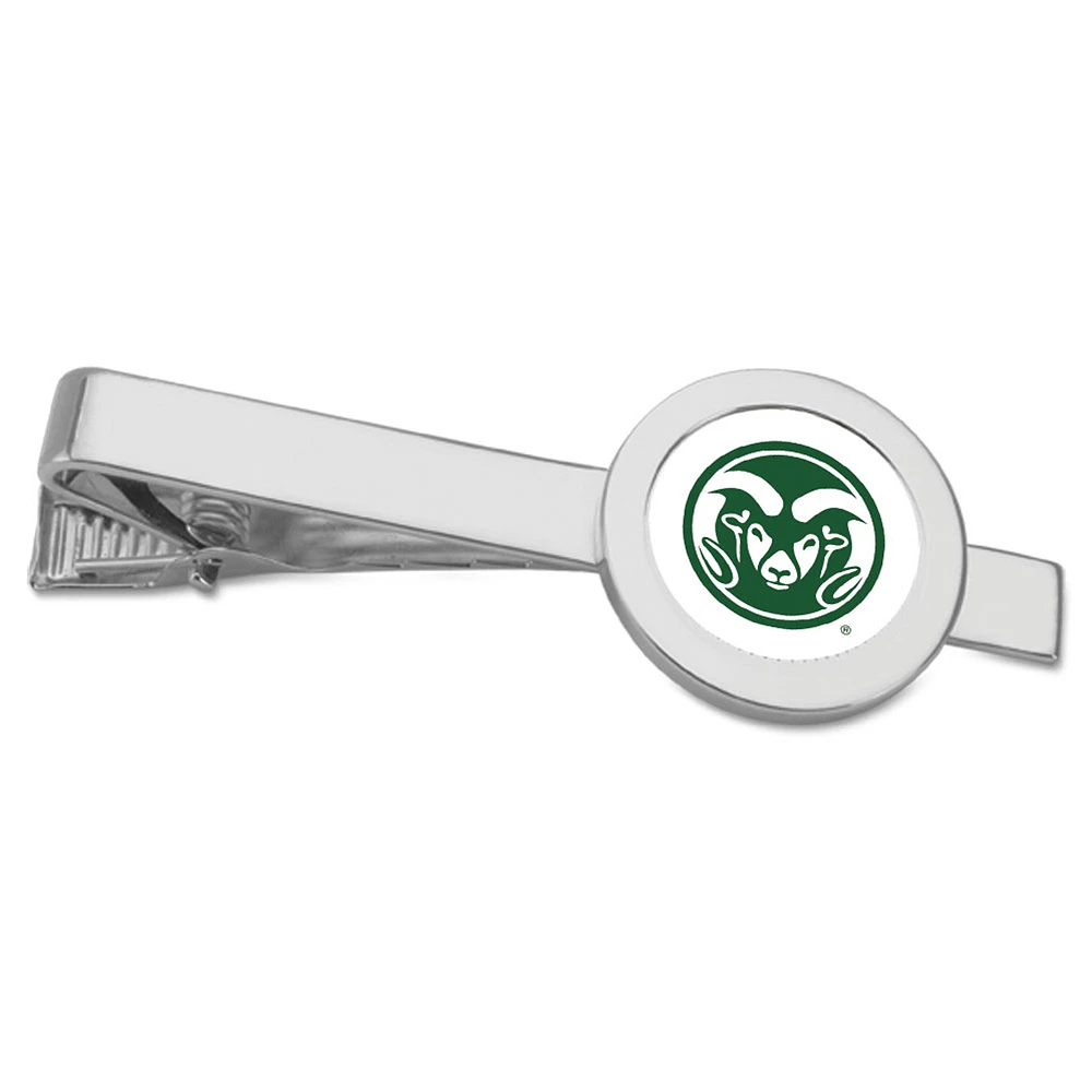Silver Colorado State Rams Tie Bar